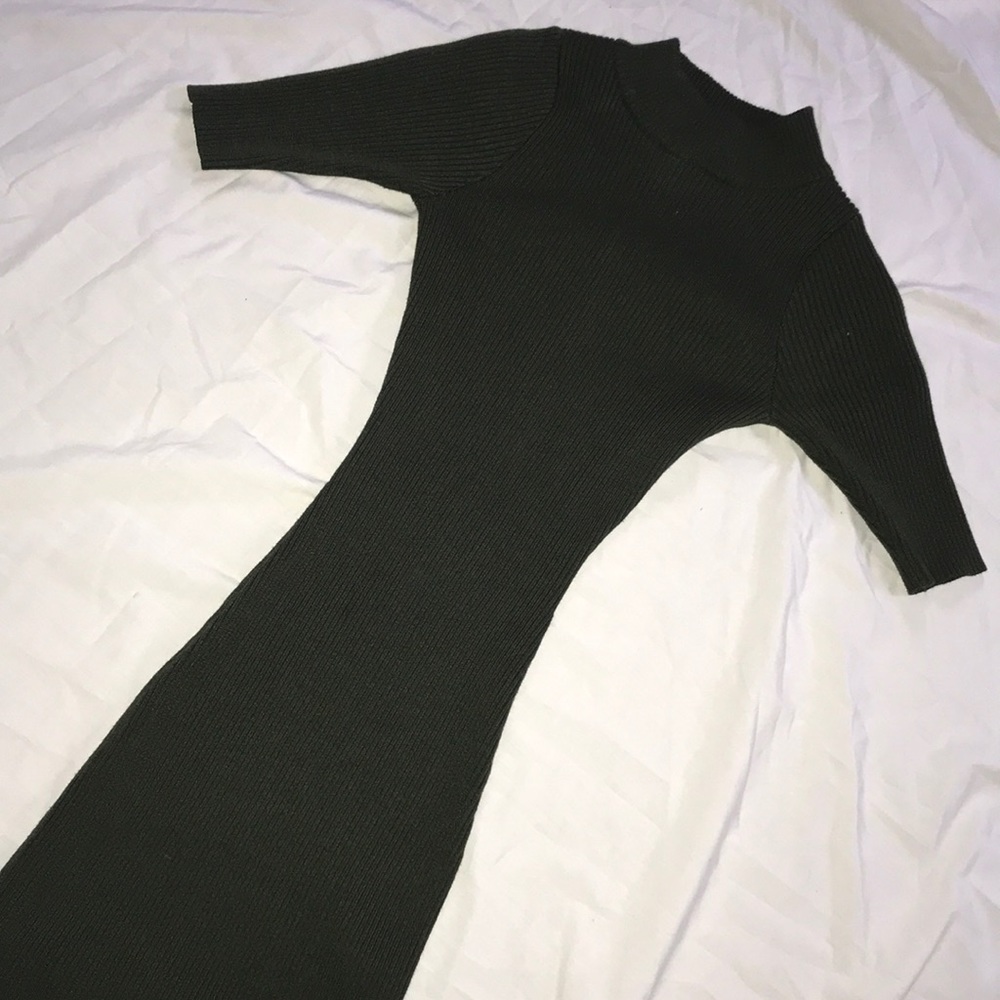 Charlotte Russe Ribbed Body Con Dress